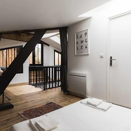 Appartement Lovely Loft With Terrace Bordeaux Bordeaux
